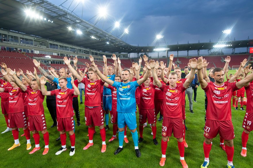 Prezentacja drużyny Widzewa na sezon 21 22