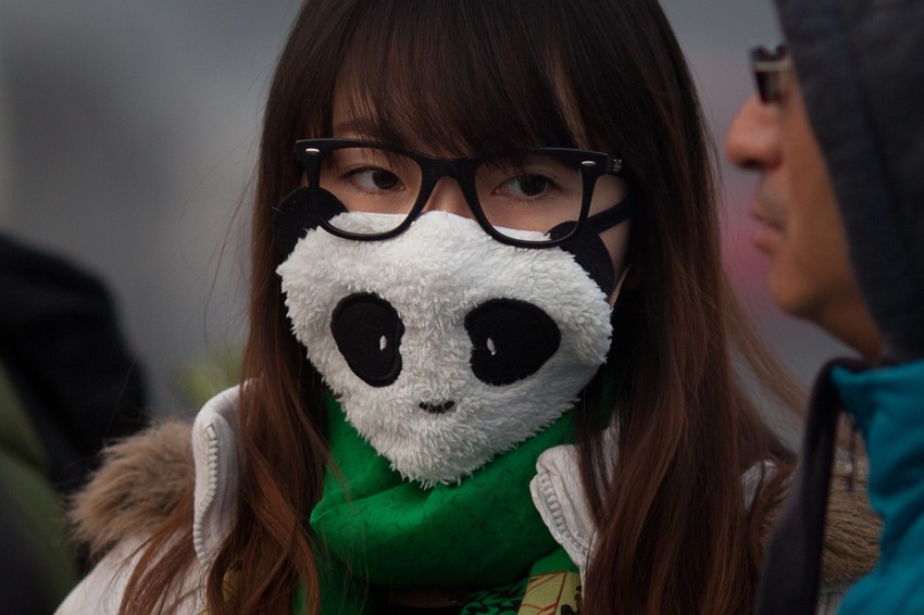 Zaštitne maske su u Kini postale i modni detalj