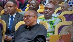 Peter Obi receives rousing cheers at Redemption Camp