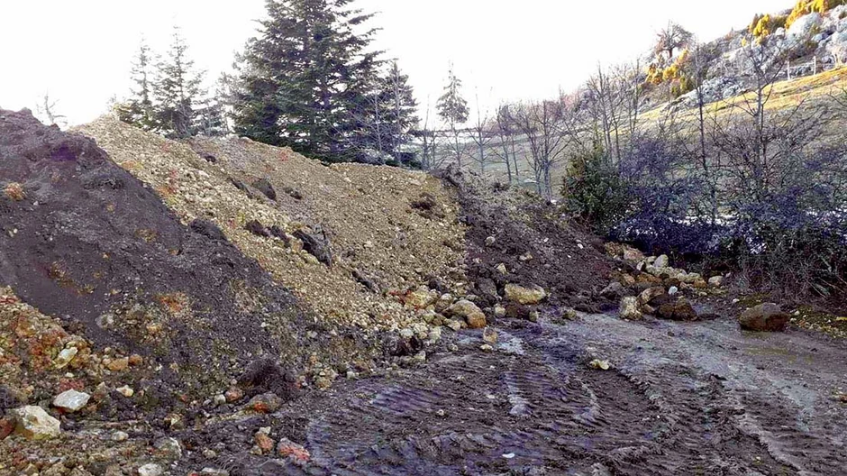 Od Lukićeve kuće do tačke gde je prosut šut ima najviše 200 metara