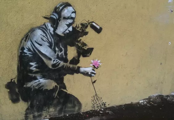 Banksy podbija ceny nieruchomości. Każdy chce mieszkać obok jego prac 