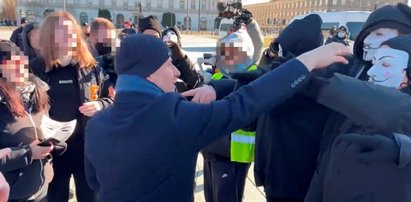 Szarpanina na miesięcznicy smoleńskiej. Poseł PiS zaatakował kobietę?! "Chciałem poznać jej tożsamość" - tłumaczy