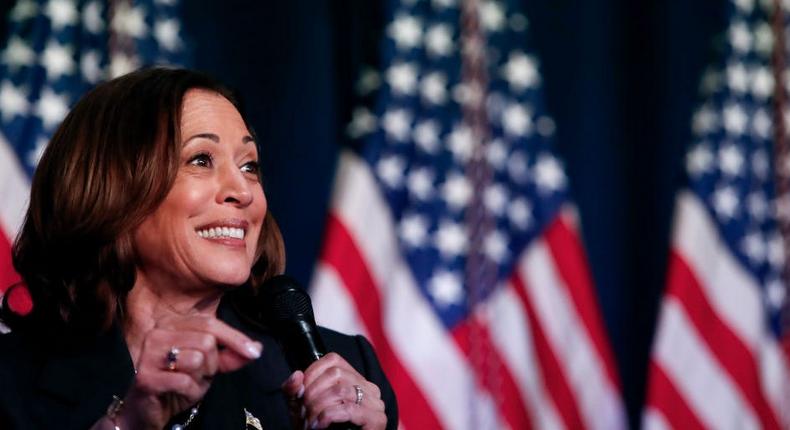 Donors, small and large, have rushed to donate to the Democratic Party after President Joe Biden withdrew from the 2024 race and endorsed VP Kamala Harris.Chris duMond/Getty Images