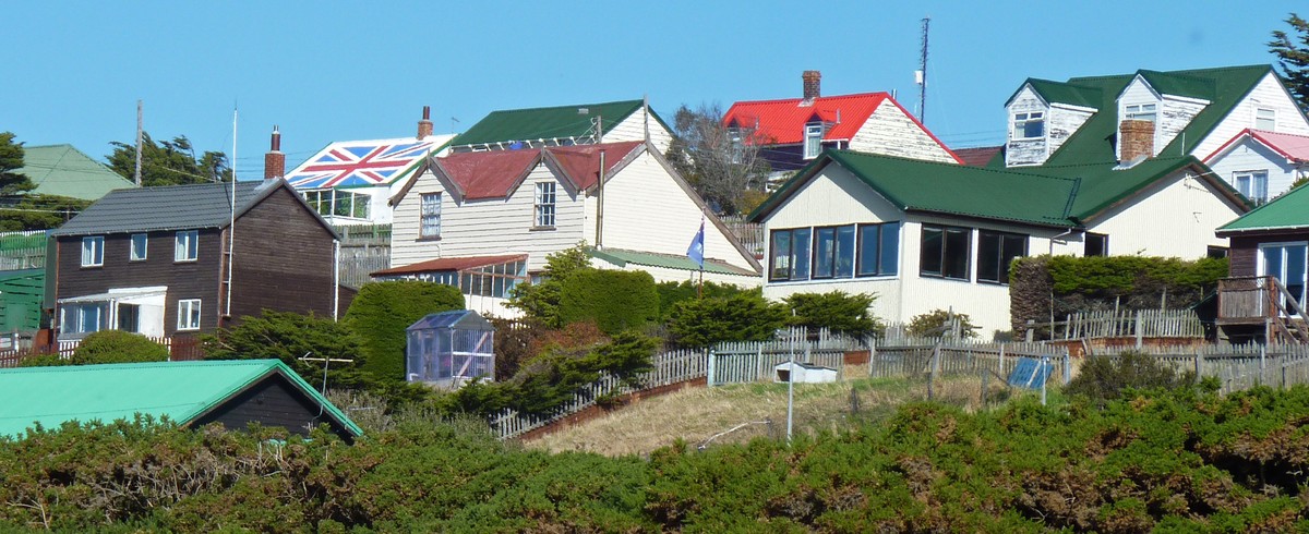 Domy na wyspach Falklandy/Malwiny