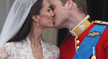 Pocałunek Kate i Williama