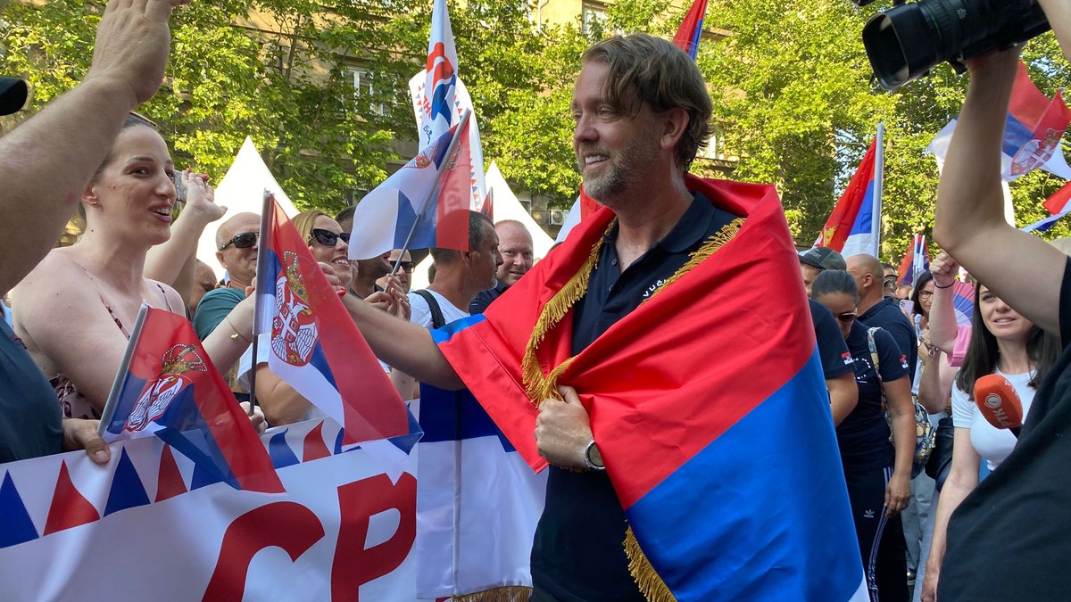 Skup SNS u Beogradu