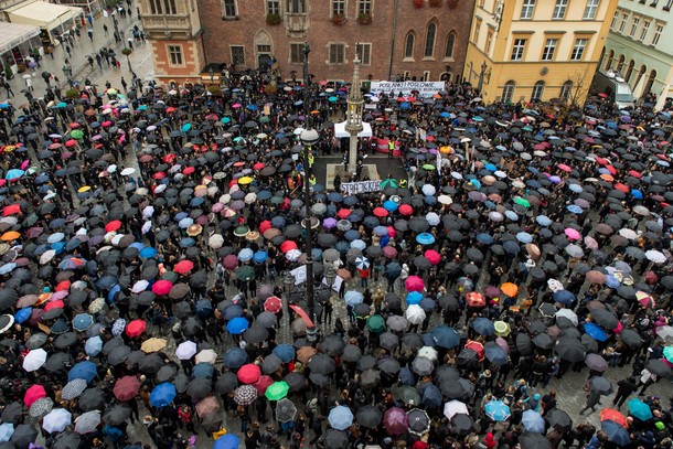 demonstracja na Rynku