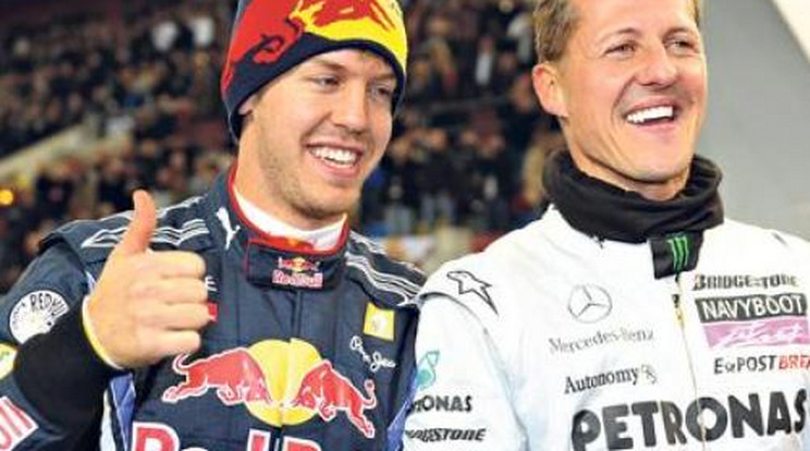 Vettel jobban kezdett a Ferrarinál, mint Schumi