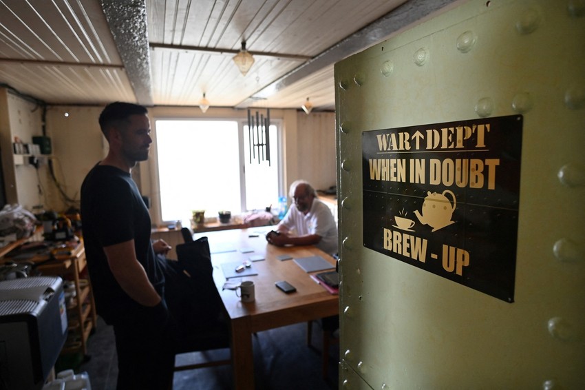 Princ Lijam i Majkl Barington u Silendu u septembru 2021.