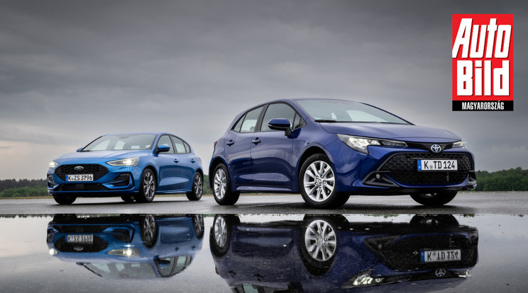 Toyota Corolla vagy Ford Focus hibridet választana / Fotó: Auto Bild