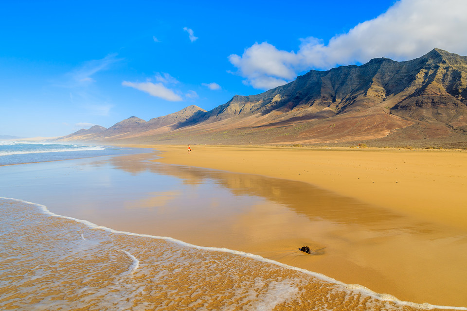 Fuerteventura - plaża Wysp Kanaryjskich