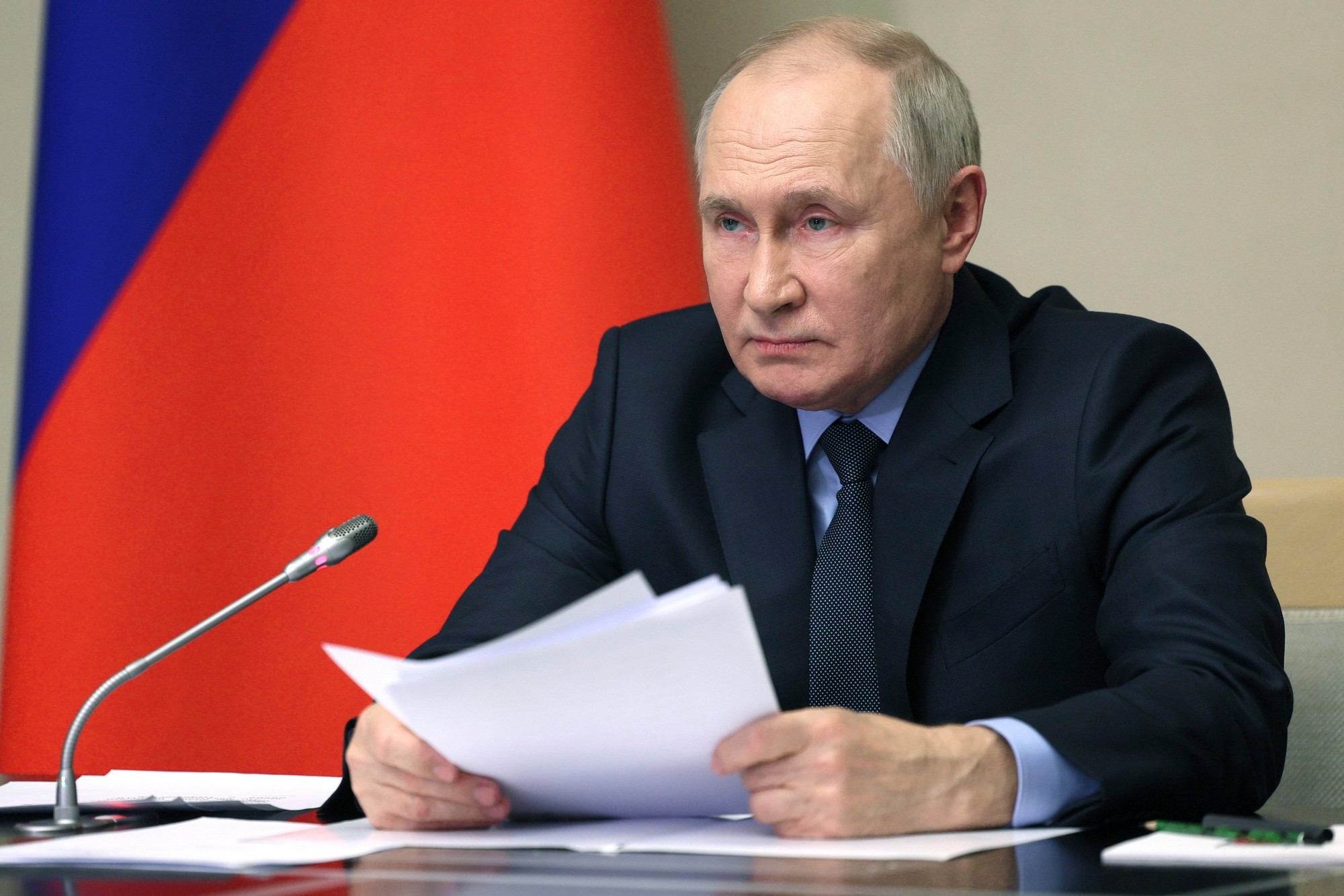 Vladimír Putin sa vyjadril k prezidentským voľbám.