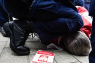 strajk przedsiębiorców zamieszki gaz łzawiący policja demonstracja zamek królewski warszawa