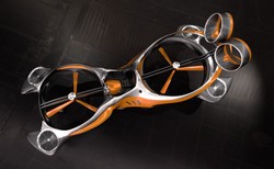 Polacy wymyślili latający motocykl dla wojska i drogówki. Pierwszy Hoverbike Raptor już powstaje