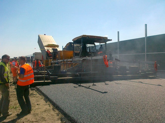 Budowa autostrady A2 - odcinek C