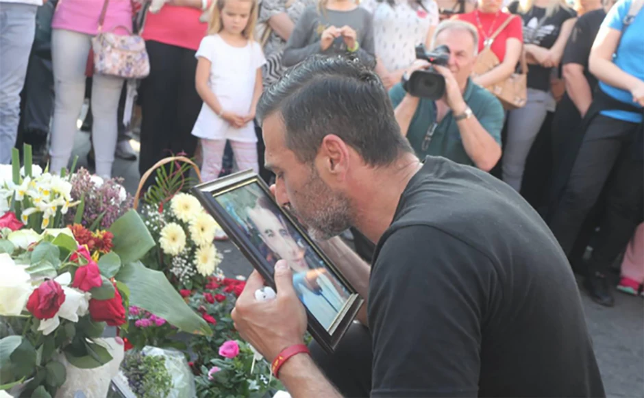 Davor, otac David Dragičević