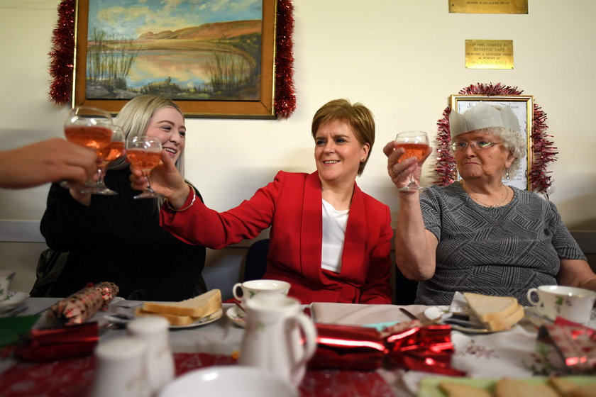 Nicola Sturgeon ze Szkockiej Partii Narodowej