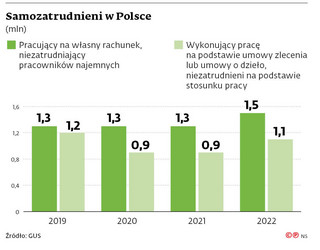 Samozatrudnieni w Polsce