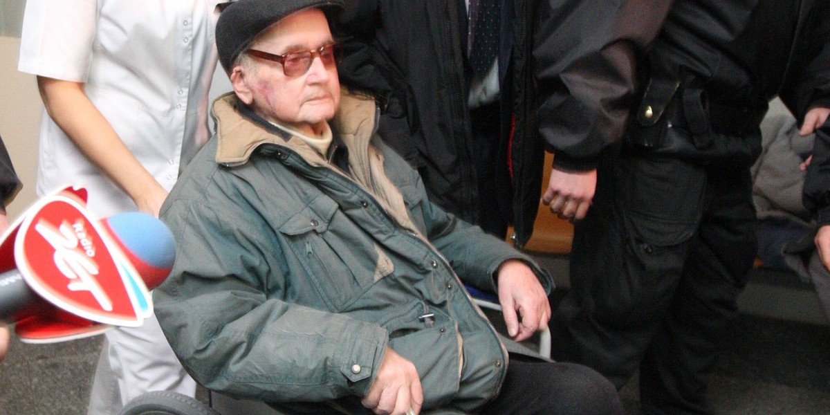 Wojciech Jaruzelski w szpitalu.