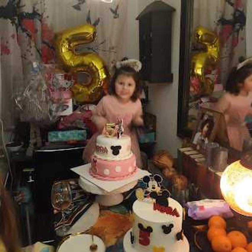 Ćerka Aneli Ahmić i Asmina Durdžića slavi 5. rođendan: Mala Nora u nežno roze haljinici, atorta na Mini Maus