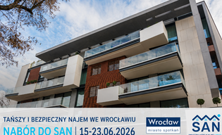 Rusza kolejny nabór chętnych do najmu mieszkań w ramach SAN