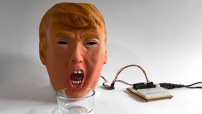 Hogy mi? Donald Trump fejű robotot dobnak piacra