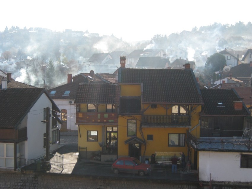Valjevo, aerozagađenje, zagađen vazduh, smog