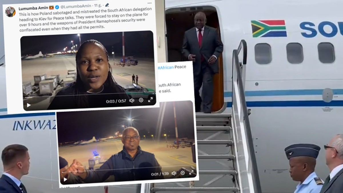 RPA oskarża Polskę o sabotaż. W tle wizyta prezydenta Ramaphosy w Ukrainie  - Wiadomości