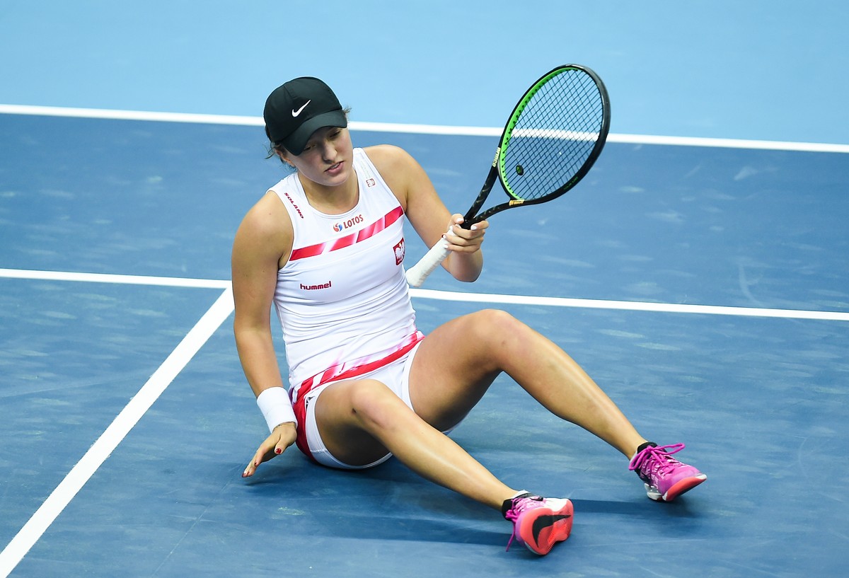 Wygrana Świątek w debiucie w głównej drabince turnieju WTA