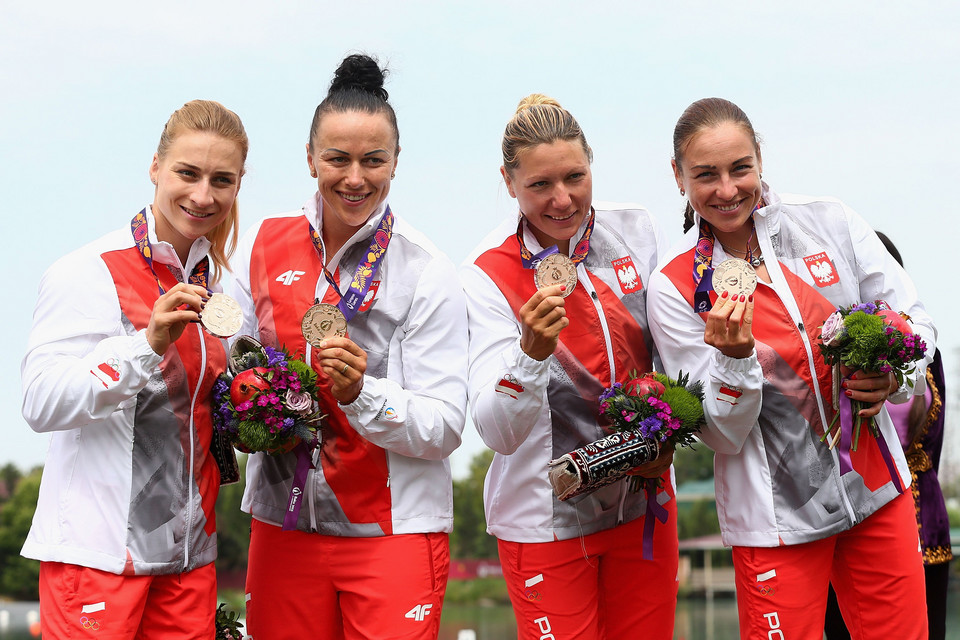 Karolina Naja, Edyta Dzieniszewska-Kierkla, Beata Mikołajczyk,
Ewelina Wojnarowska (brązowe medale) - kajakarska czwórka kobiet (K4) na 500 m