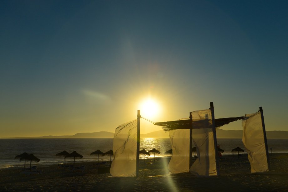 Praia da Comporta - uznana za najpiękniejszą plażę Portugalii...