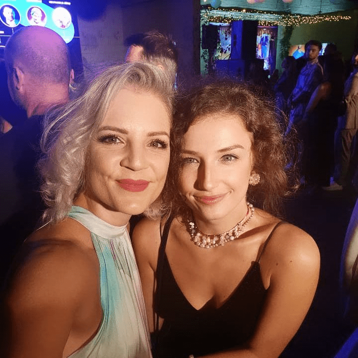 Herečka Barbora Chlebcová a Petra Dubayová.