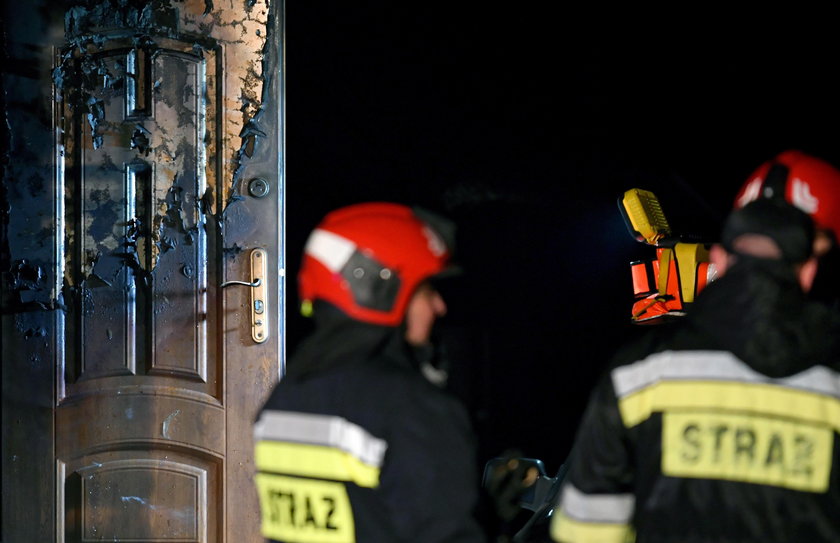 Makabryczny pożar budynku w Leżachowie