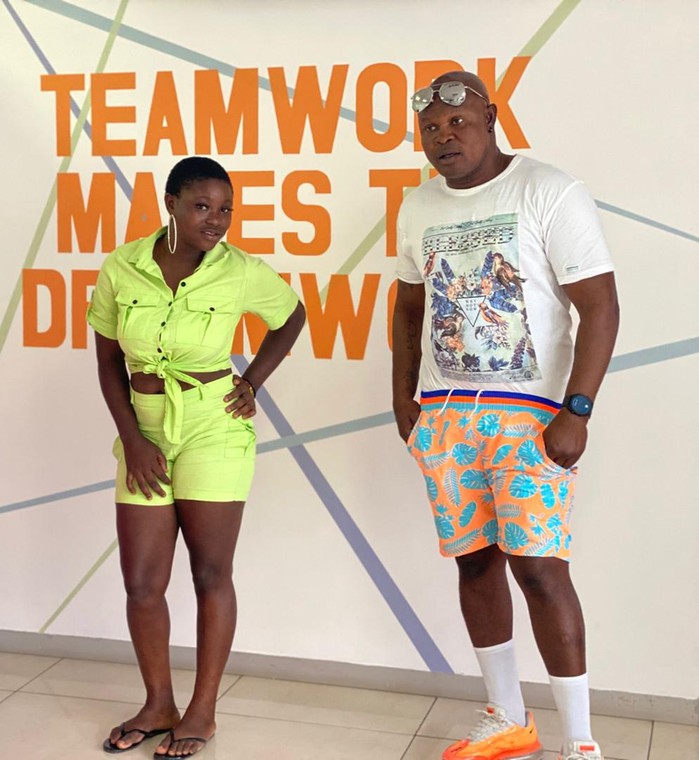 Bukom Banku and his third wife are serving us the best couple goals