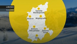 Prognoza pogody dla woj. lubuskiego - 10.02