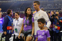 Cristiano Ronaldo z synem oraz Georgina Rodriguez