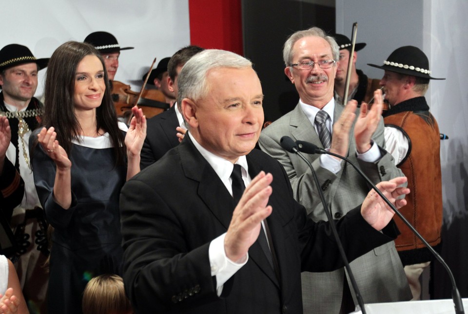 Jarosław Kaczyński, fot. Radek Pietruszka/PAP