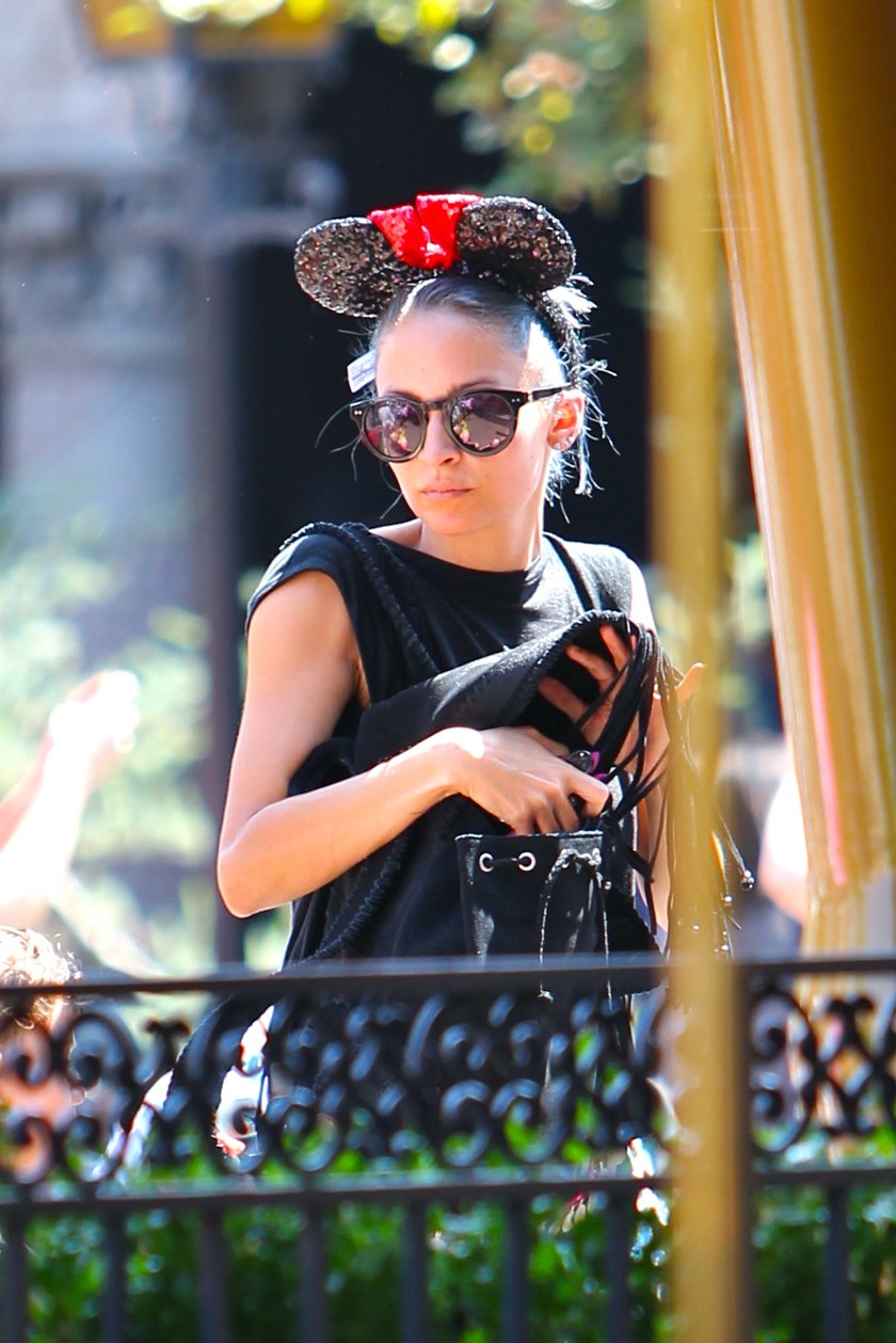 Nicole Richie w Disneylandzie