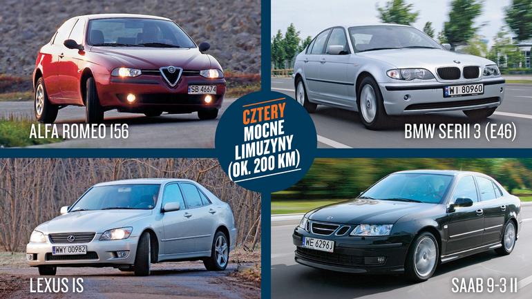 Alfa Romeo 156 kontra BMW serii 3, Lexus IS i Saab 93