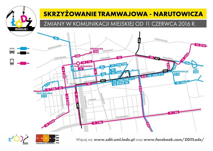 Przebudowa ulic Tramwajowej i Wierzbowej potrwa do końca sierpnia