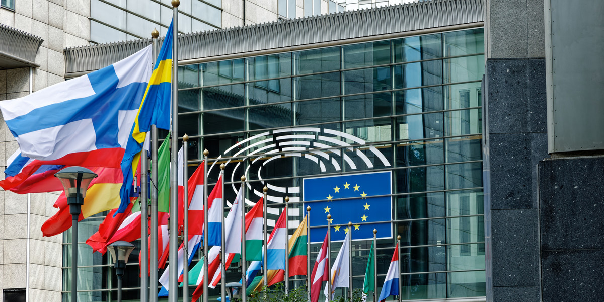 Siedziba Parlamentu Europejskiego w Brukseli