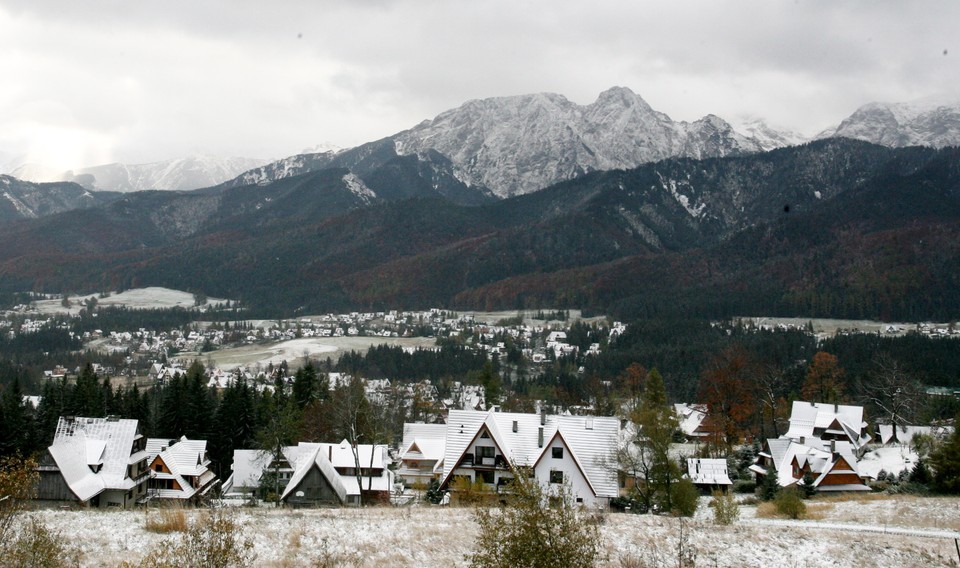 ZAKOPANE OPADY ŚNIEGU