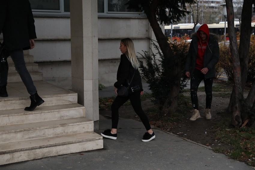 Đurđija Alimpijević došla na suđenje