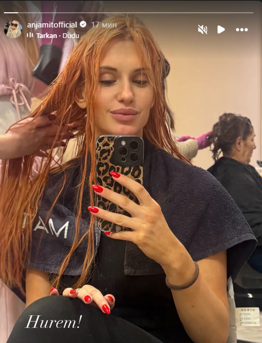 Anja Mit više nije plavuša