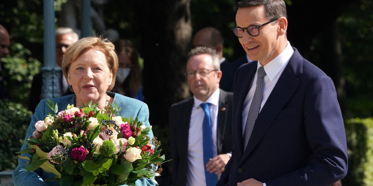 Angela Merkel przyjechała w sobotę do Warszawy, aby spotkać się z premierem Mateuszem Morawieckim. 