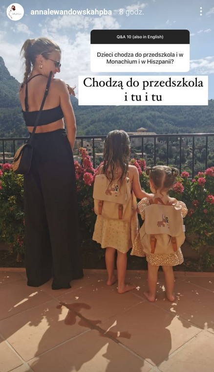 Lewandowska odpowiedziała na pytanie o przedszkole córek 