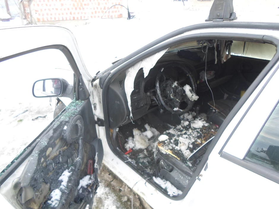 Unutrašnjost je u potpunosti zgorela