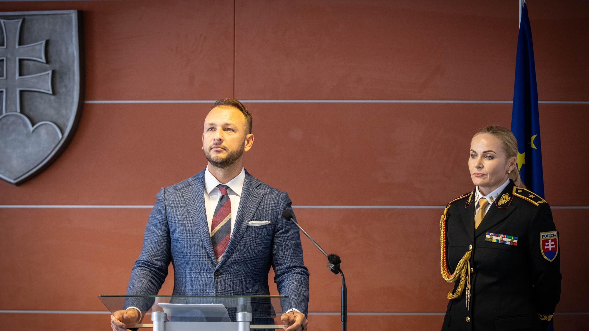 Vymenovanie novej Prezidentky policajného zboru Jany Maškarovej 27.1.2025