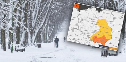 IMGW ostrzega przed silnymi opadami śniegu i marznącym deszczem. Sprawdzajcie prognozy! [OSTRZEŻENIA IMGW]