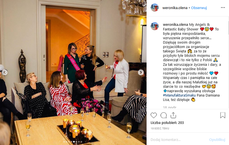 baby shower Weroniki Marczuk